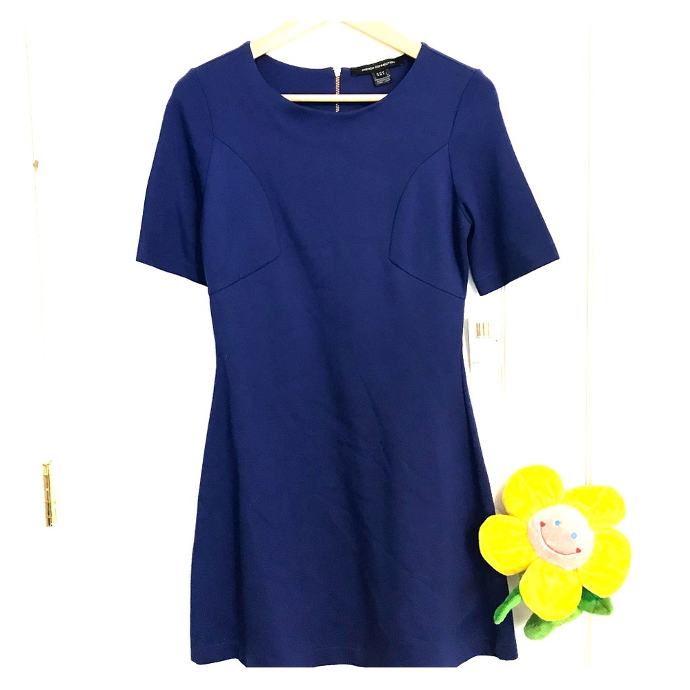 French Connection Royal  Blue Cute Dress